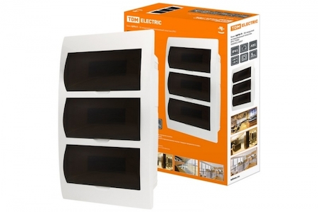 TDM ELECTRIC SQ0902-0007 Бокс ЩРВ-П-36 модулей встраиваемый пластик IP41 TDM